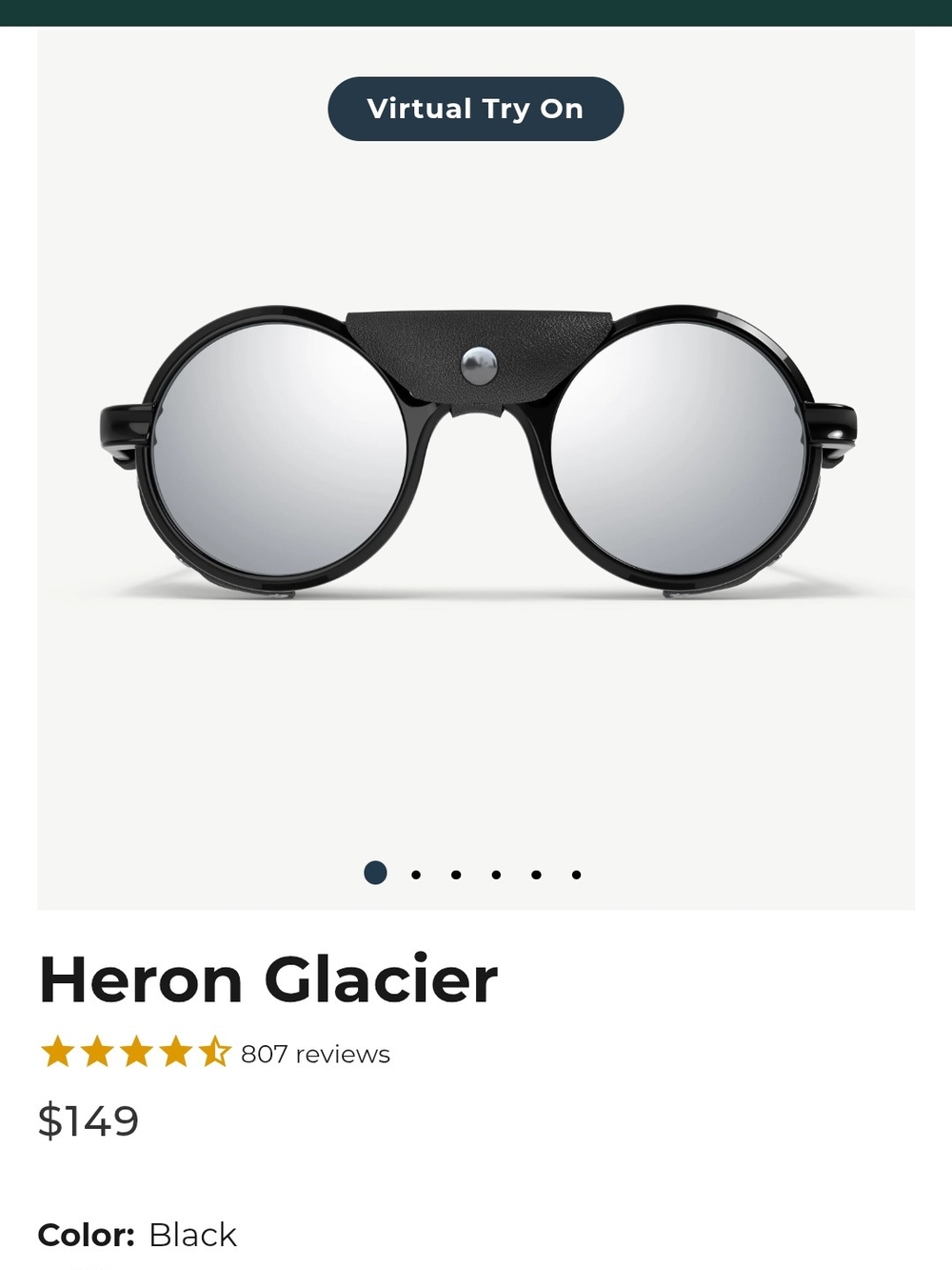 Unisex Heron Glacier Sunglasses